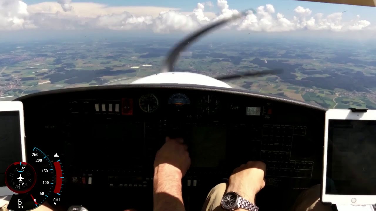 2018.05.25 IFR Flight EDMA Augsburg - ETSI Ingolstadt