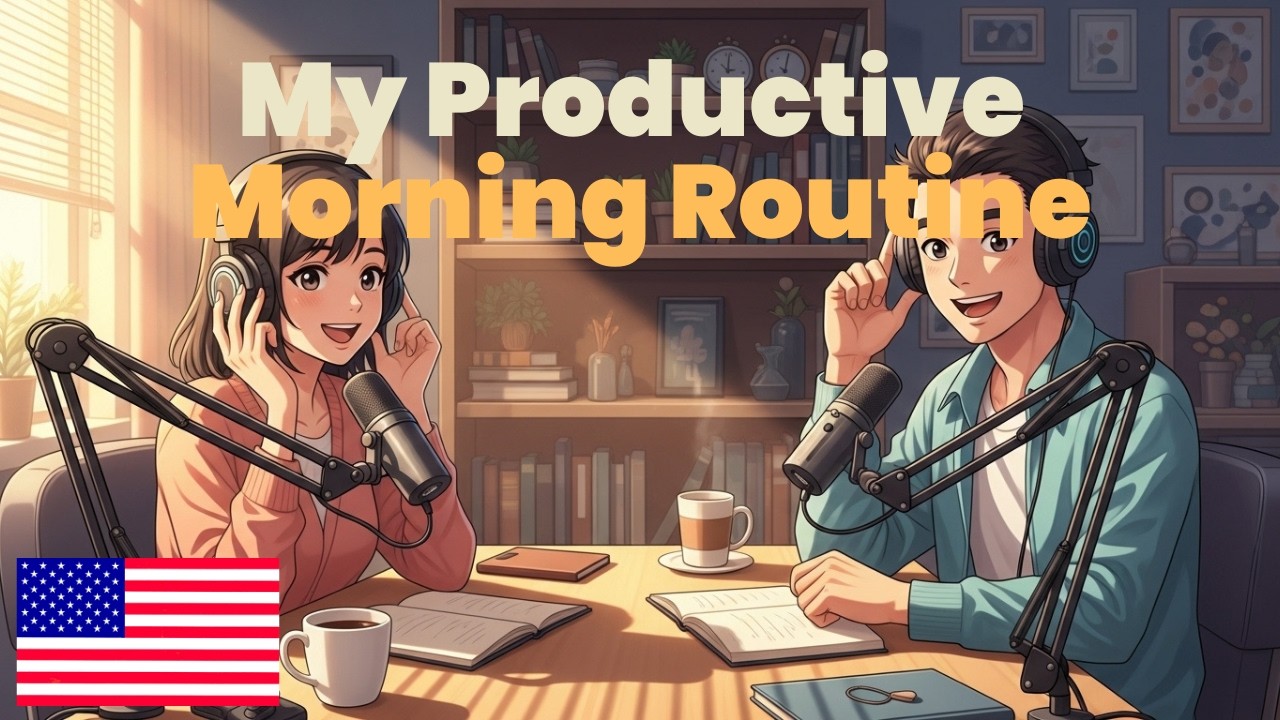 Morning Routine to Improve Your English | Easy English Podcast |