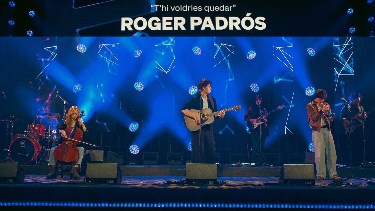 Roger Padrós - Actuació Premis Enderrock 2025 (T'hi voldries quedar)
