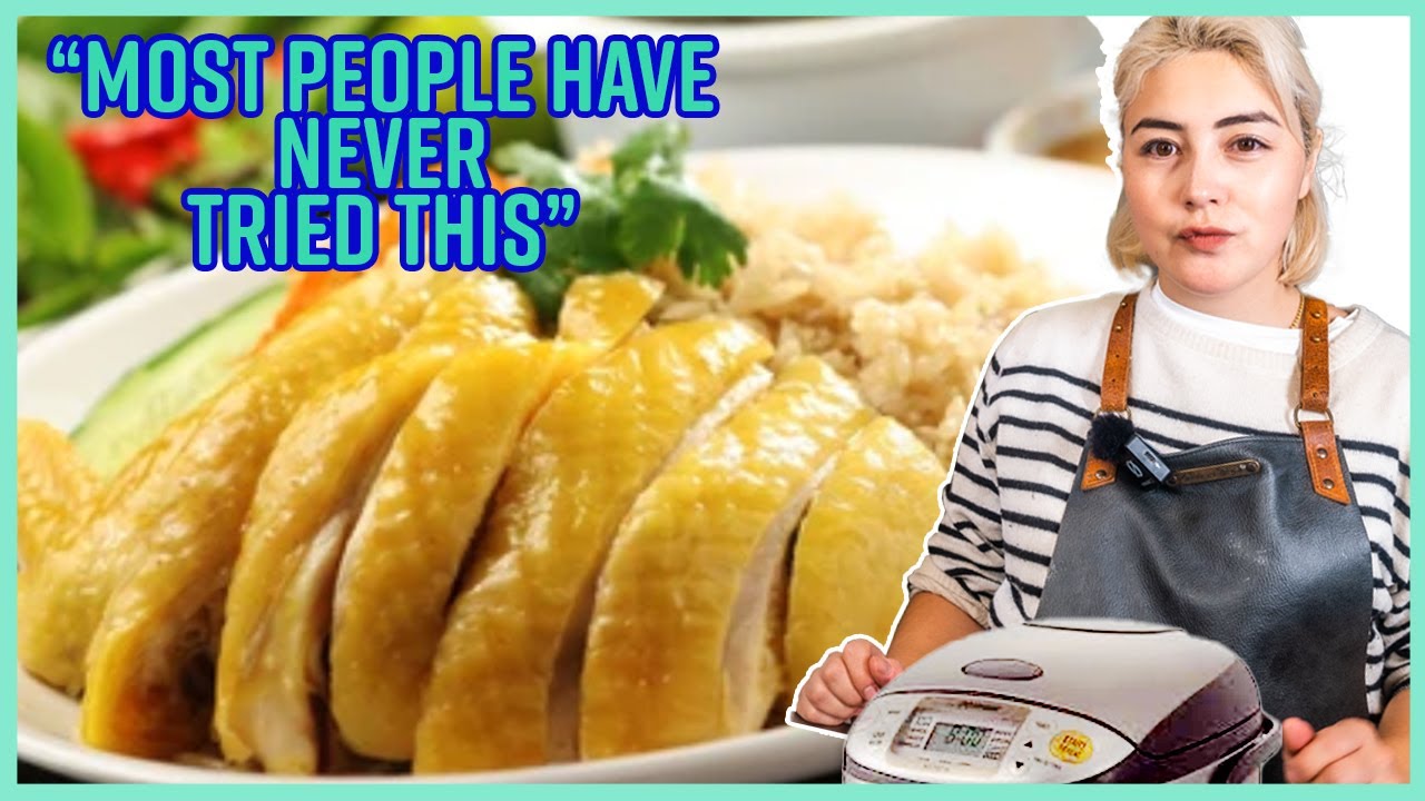 I cook the Viral Hainanese Chicken Rice dish! Is it any BETTER?