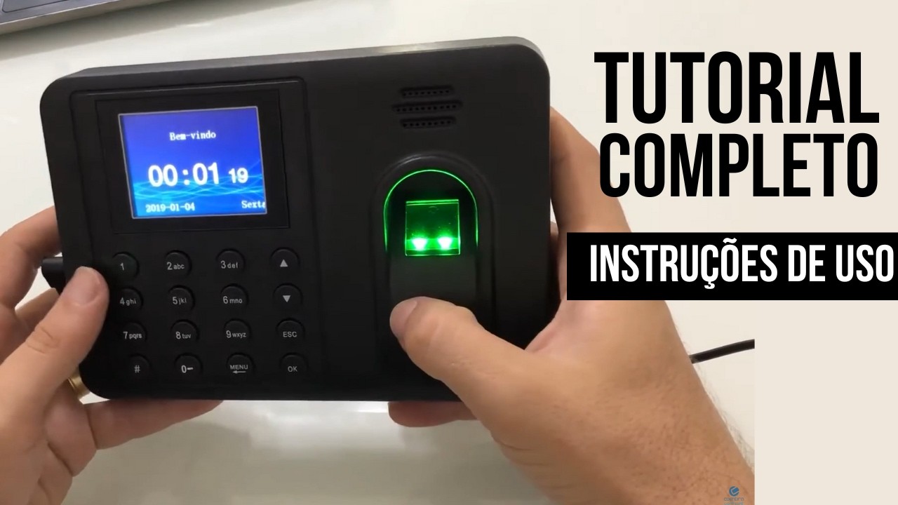 Ponto Eletronico - Instruções de uso - Relógio de Ponto Biométrico MK500 - Coimbra Virtual
