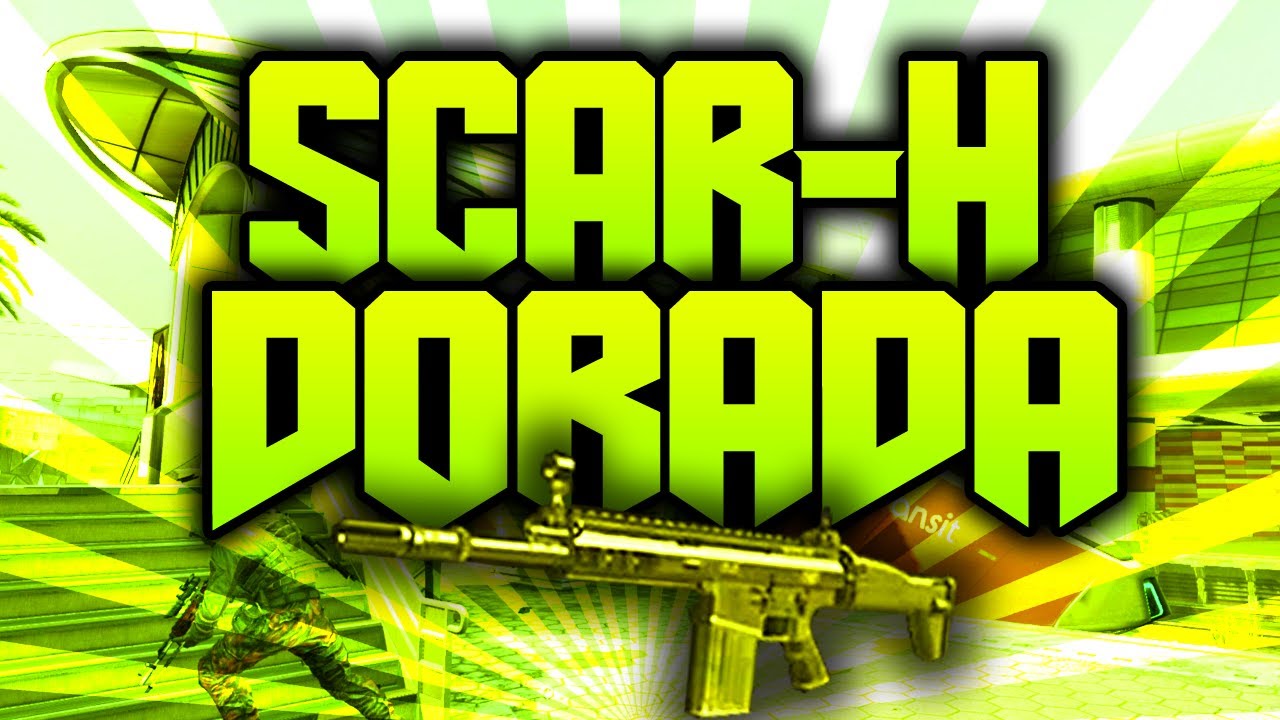 SCAR-H Dorada!! - Black Ops 2