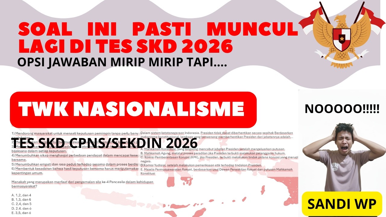 TWK SUBMATERI NASIONALISME