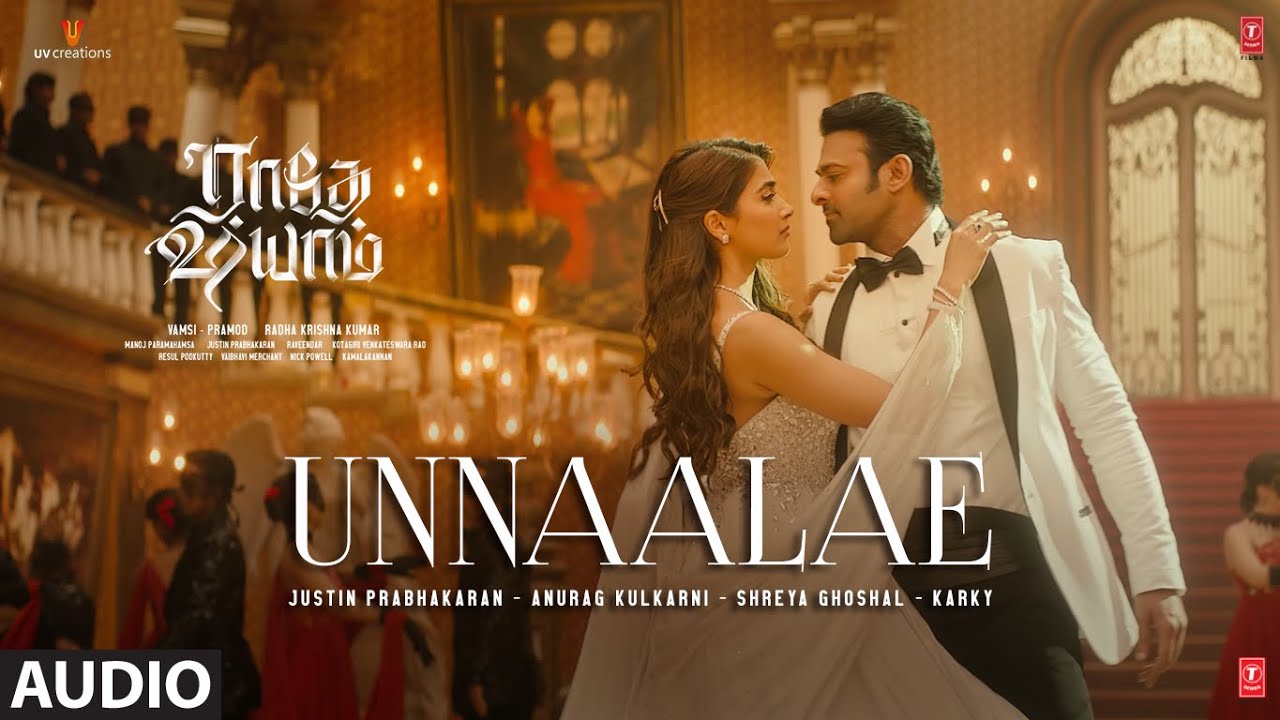 Unnaalae Audio Song | Radhe Shyam | Prabhas,Pooja Hegde | Justin Prabhakaran | Karky