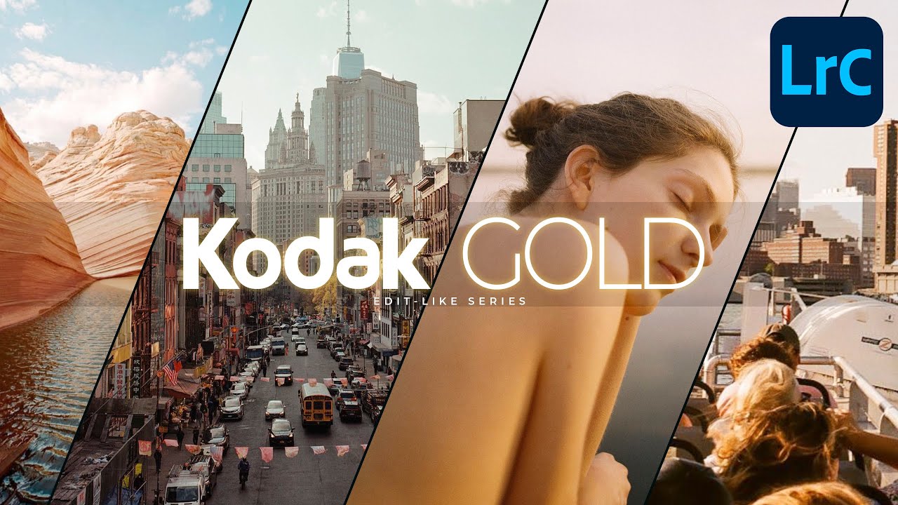 Как создать образ KODAK GOLD 200 в Lightroom Classic с помощью обучающего пресета