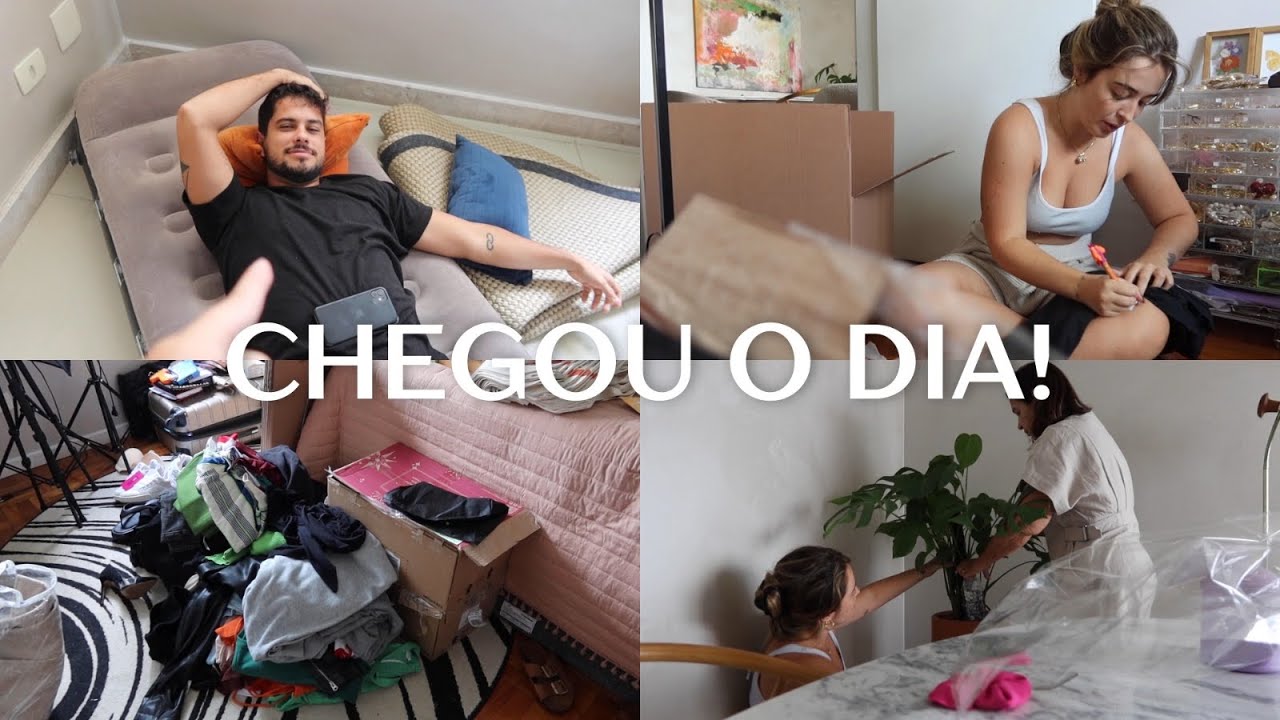 CHEGOU O DIA DA MUDANÇA ♥️🥹 os ÚLTIMOS dias na CASINHA LINDA 🏠