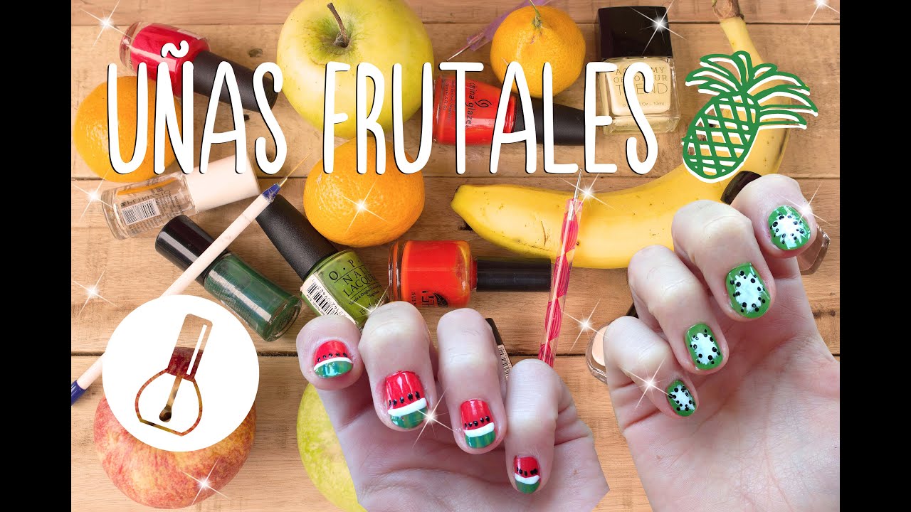 UÑAS FRUTALES! manzana, kiwi, sandía y piña - Trivale ♥