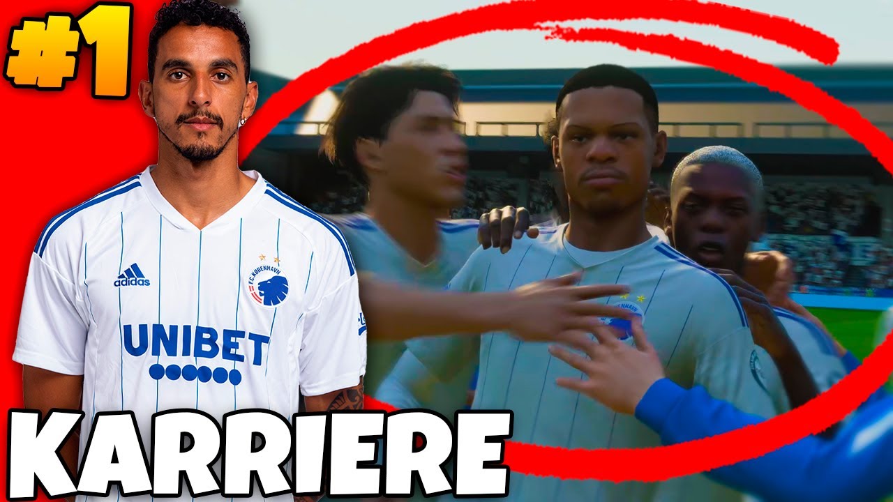 FIFA 23 DANSK FCK KARRIERE #1 - Første Kamp! (PS5)