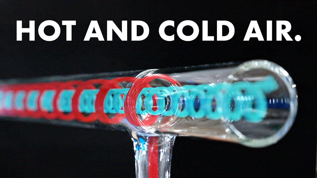 This Tube Splits Air Into Hot and Cold Streams