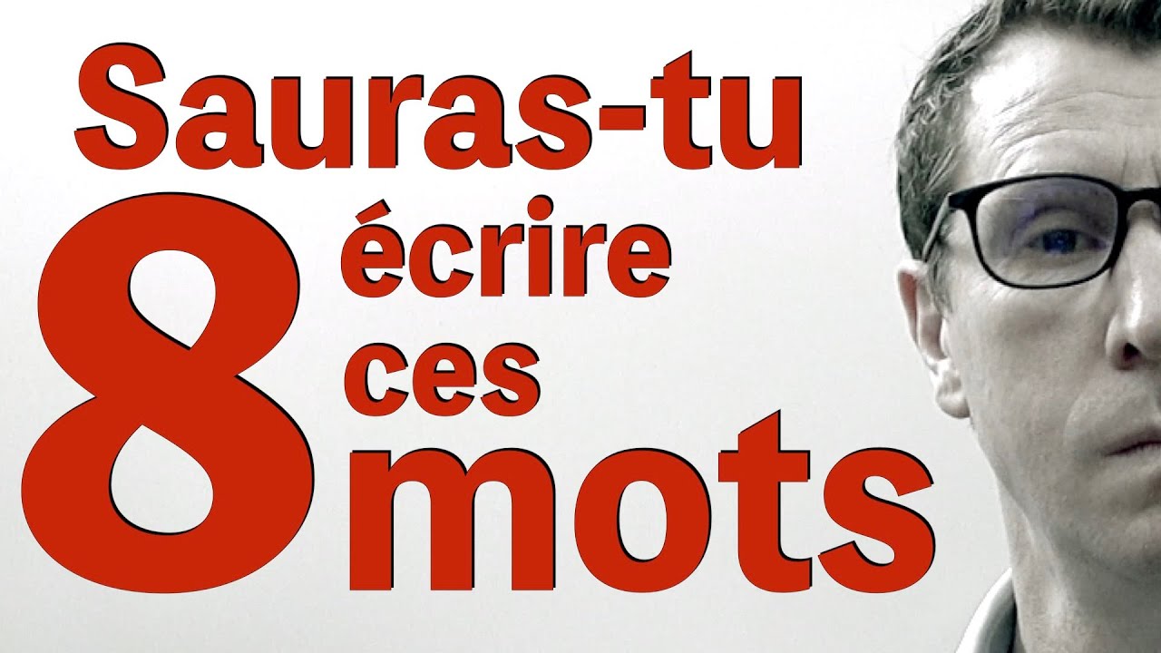 ORTHOGRAPHE -  mots français difficiles à écrire. Niveau avancé C1