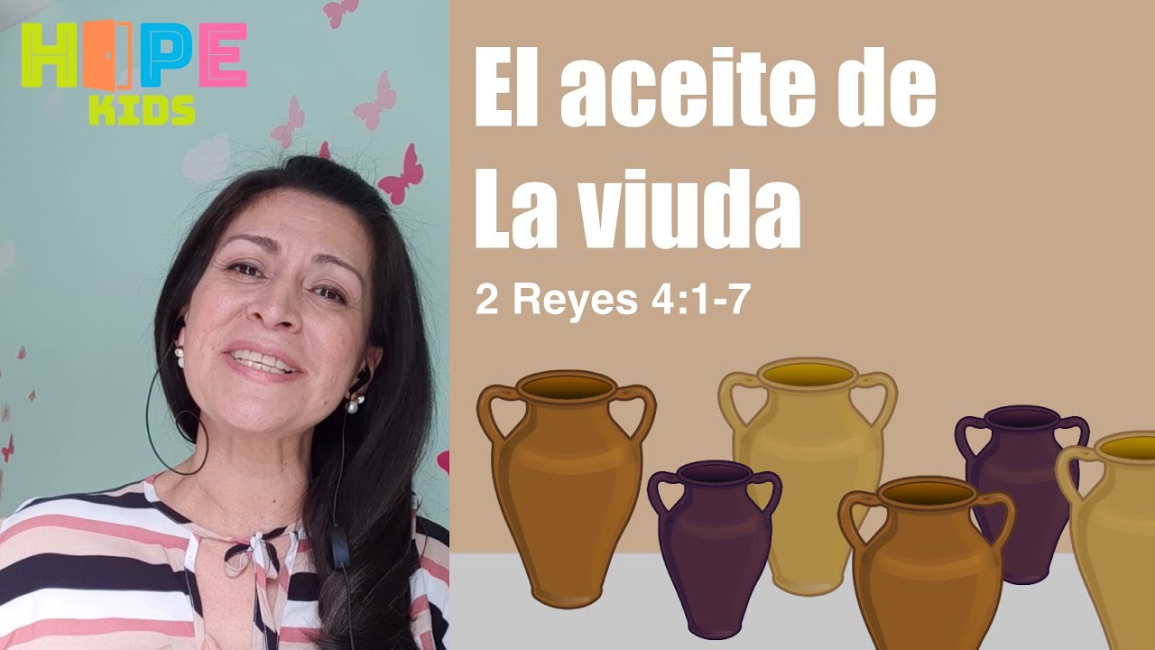 El Aceite de la Viuda - Clase Bíblica para Niños