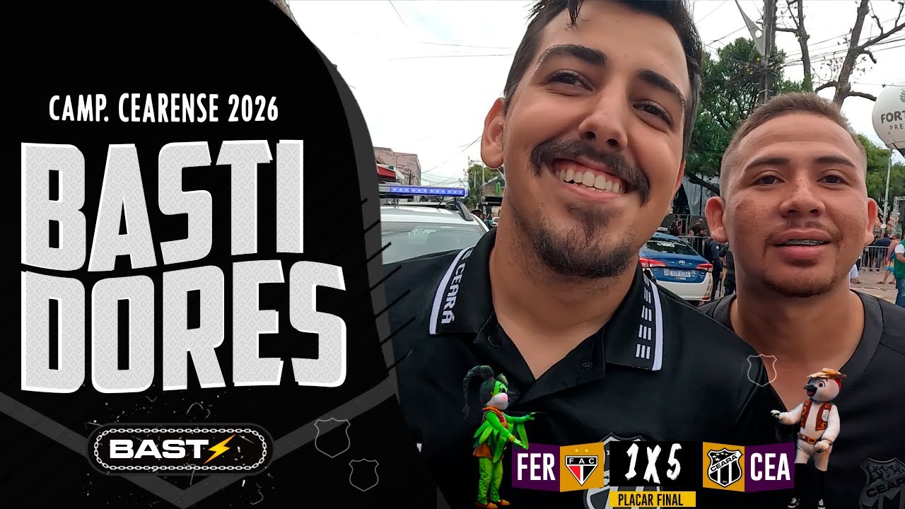 BASTIDORES | FOI ATROPELADO! ⚽💥 FERROVIARIO 1 X 5 CEARÁ