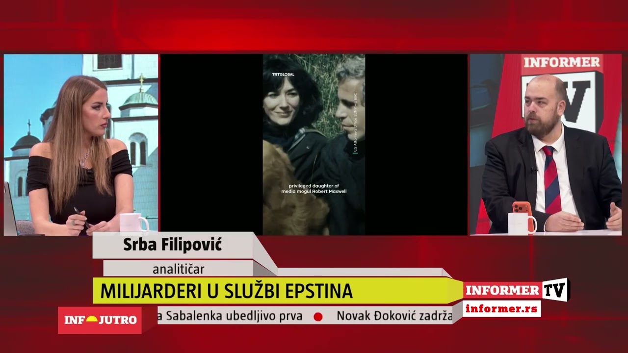 INFO JUTRO - Zašto su Epstinovi fajlovi pušteni baš sada?