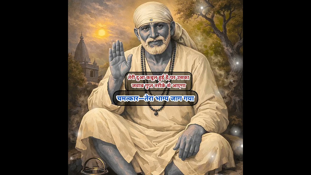 🔱 TODAY SAI SANDESH • SAI MIRACLE BLESSINGS • SAI VACHAN • SAI DIVINE LOVE • SAI BABA 🔱