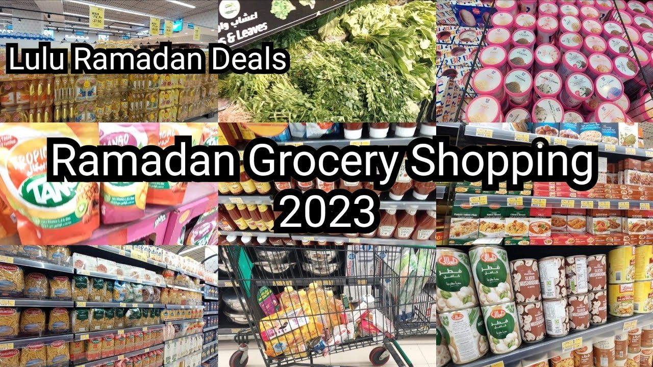 Ramadan Grocery 2023 In UAE | Lulu Ramadan Offer/Deals #ramadangrocery #groceryshopping