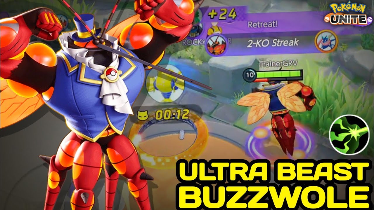 Buzzwole Never Goes Out of Meta in Every Season 💪 Pokemon Unite NINZA PLAYS