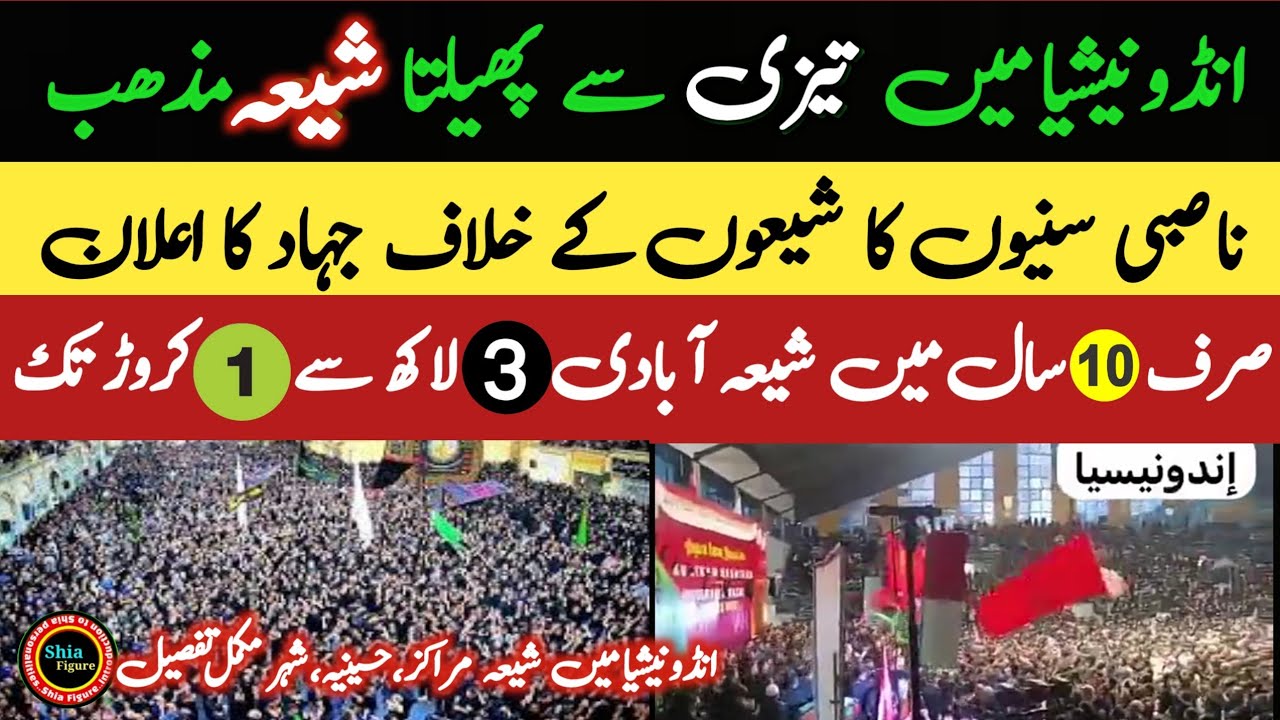 Origins and Current Situation of Shiism in Indonesia | Shia in Indonesia | Muharram in Indonesia