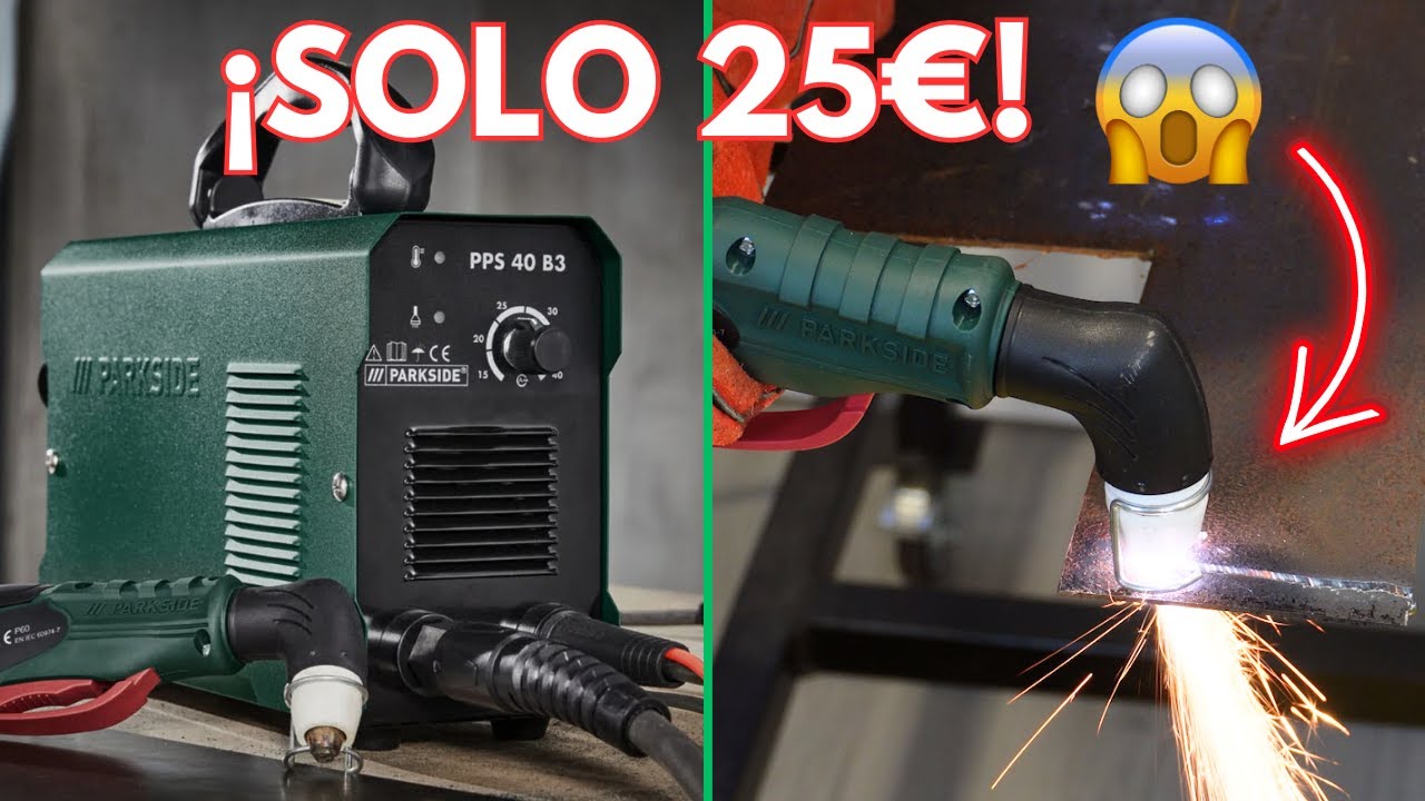 CORTADORA de PLASMA PARKSIDE / LIDL &iexcl;BARAT&Iacute;SIMA! PPS 40 B3