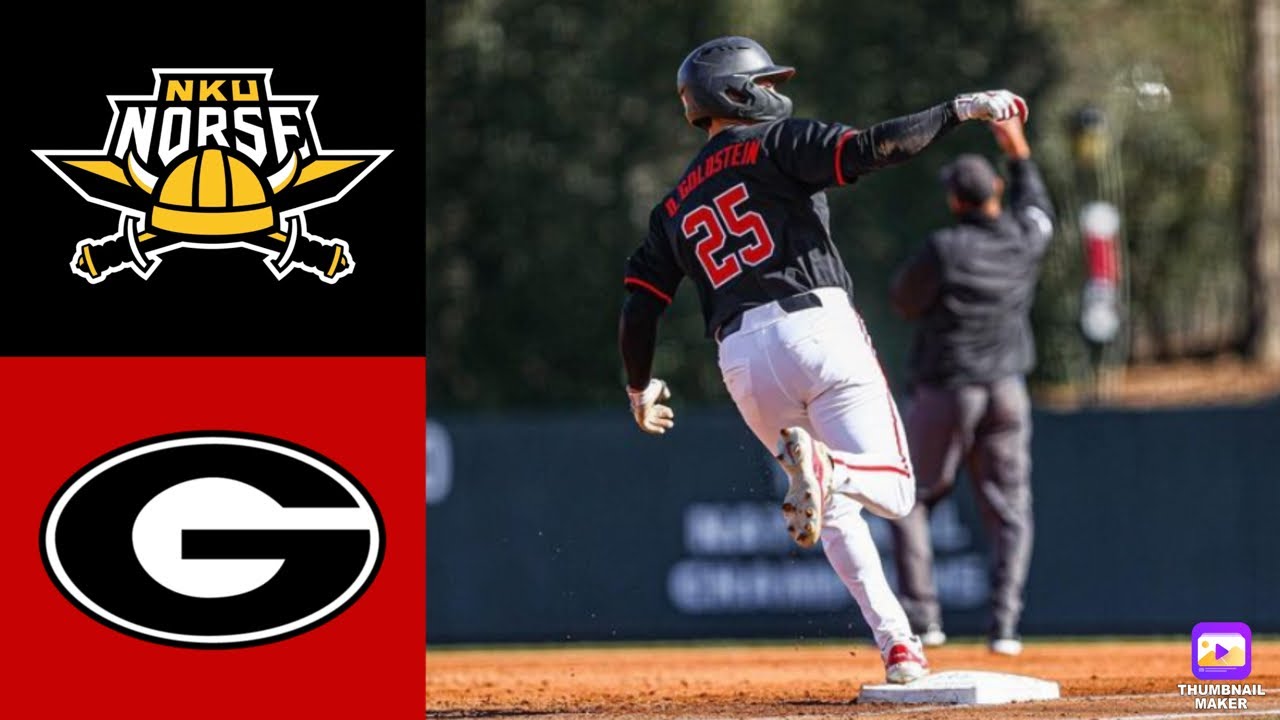 Georgia Baseball Highlights vs Northern Kentucky | 2024 College Baseball Highlights | 2/23/24