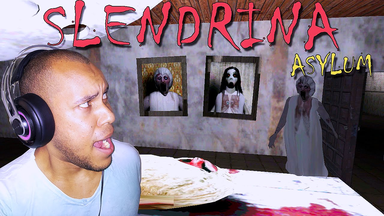 NUNCA OFENDA UMA CRIANÇA PERTO DE SUA AVÓ ! - SLENDRINA : ASYLUM ( GAMEPLAY ANDROID )