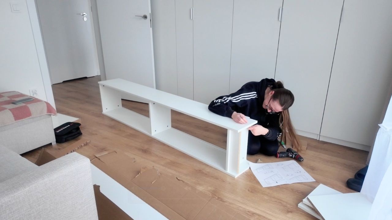 SKŁADAM REGAŁ IKEA... TO NIE MOGŁO SIĘ UDAĆ 🥲 #vlog