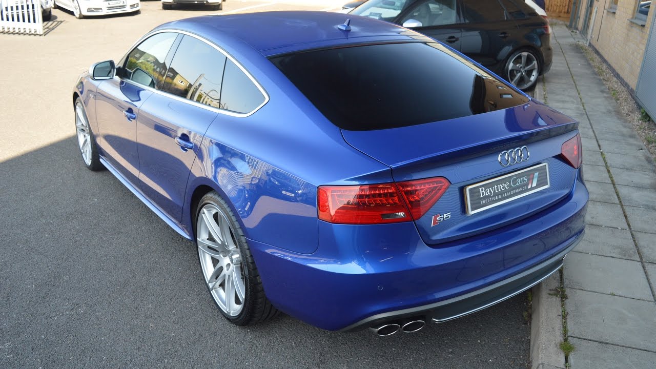 Sepang Blue Audi S5 3.0 at Baytree Cars