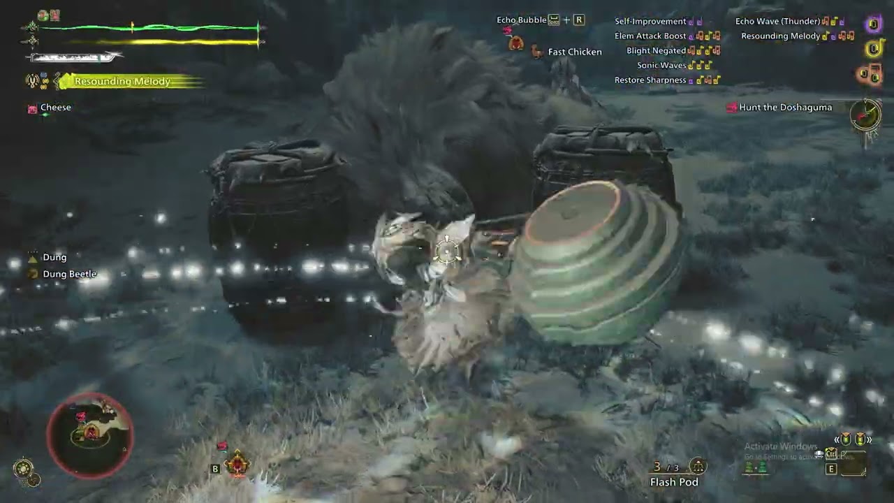 [Monster Hunter Wilds] A Maid and her Cooking Pot in the wild.