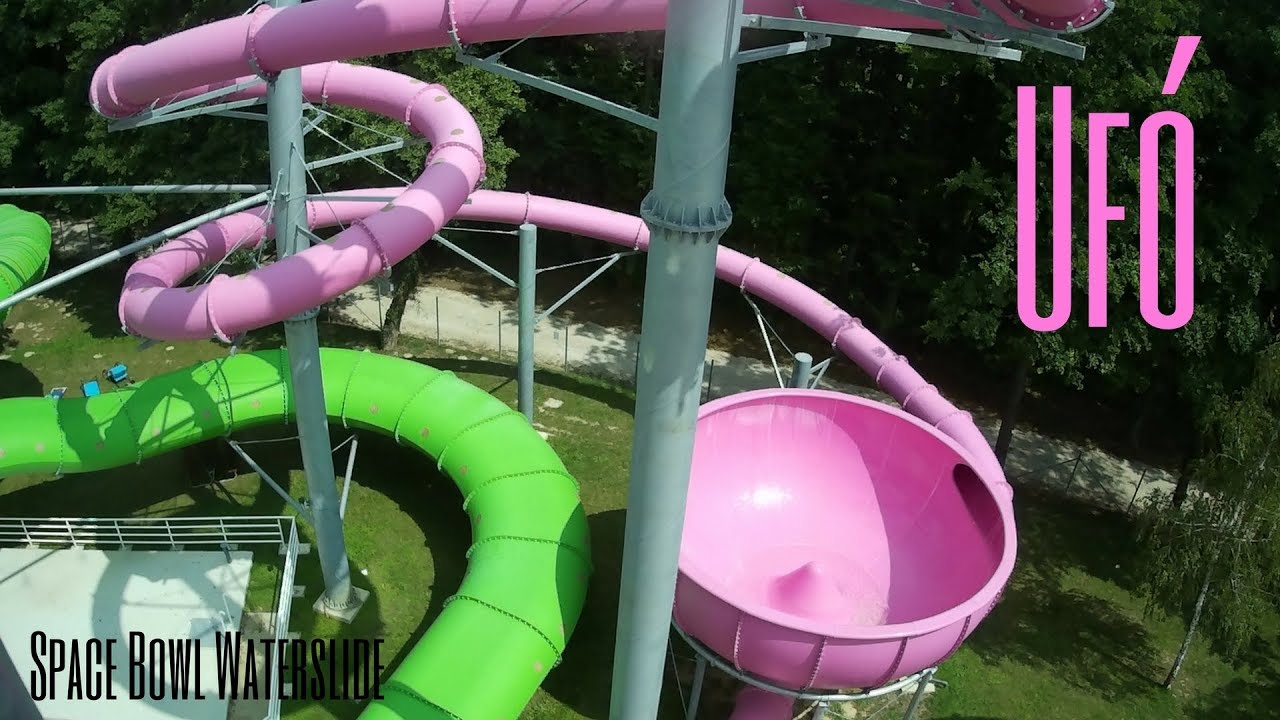 Uf&oacute; Cs&uacute;szda/ Bowl Waterslide - Zalakarosi F&uuml;rdő (HU) Very Intense Space bowl!