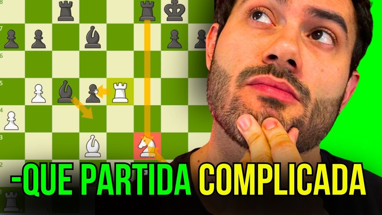 Partida EXTREMAMENTE COMPLICADA contra um MI ALEMÃO!! Rumo ao Top 1 do Brasil Xadrez