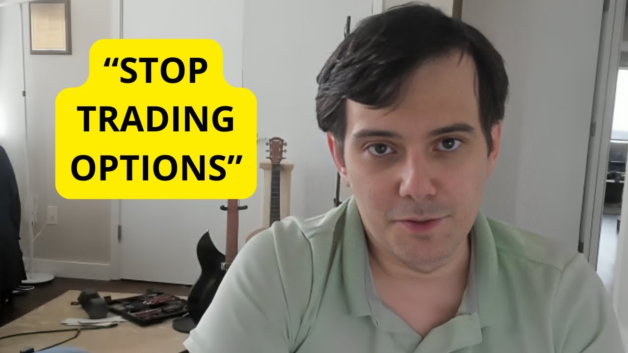 Martin Shkreli Explains Why You Should NOT Trade Options