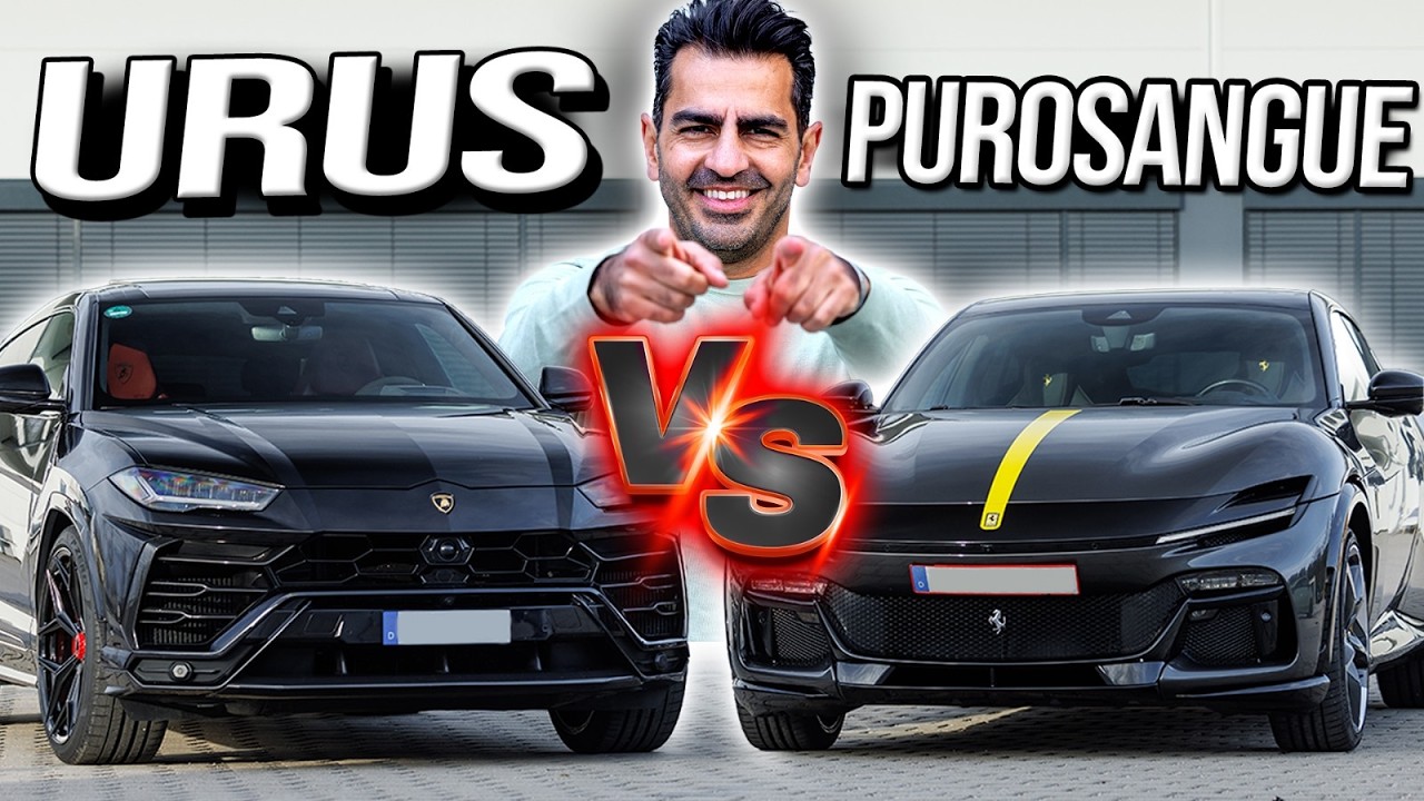 FINALE!🏆 Ferrari Purosangue oder Lamborghini Urus❓Champions League | Hamid #ferrari #lamborghini
