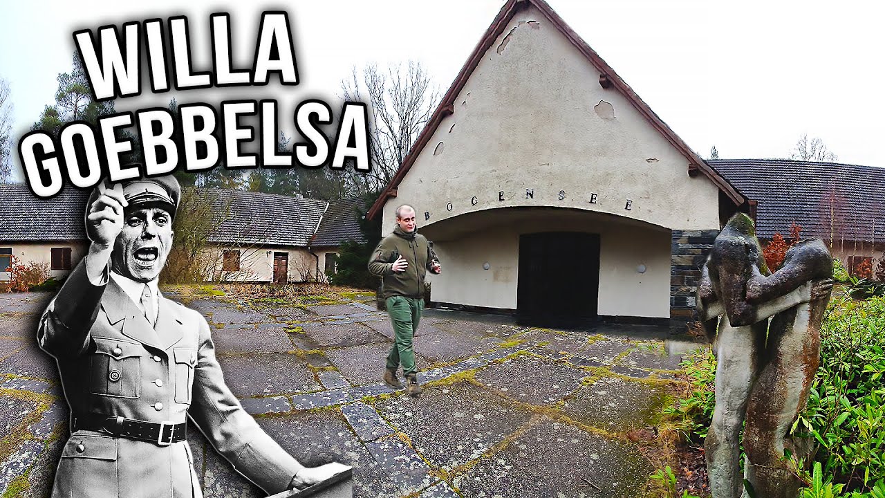 Opuszczona willa Josepha Goebbelsa mistrza propagandy - Urbex History