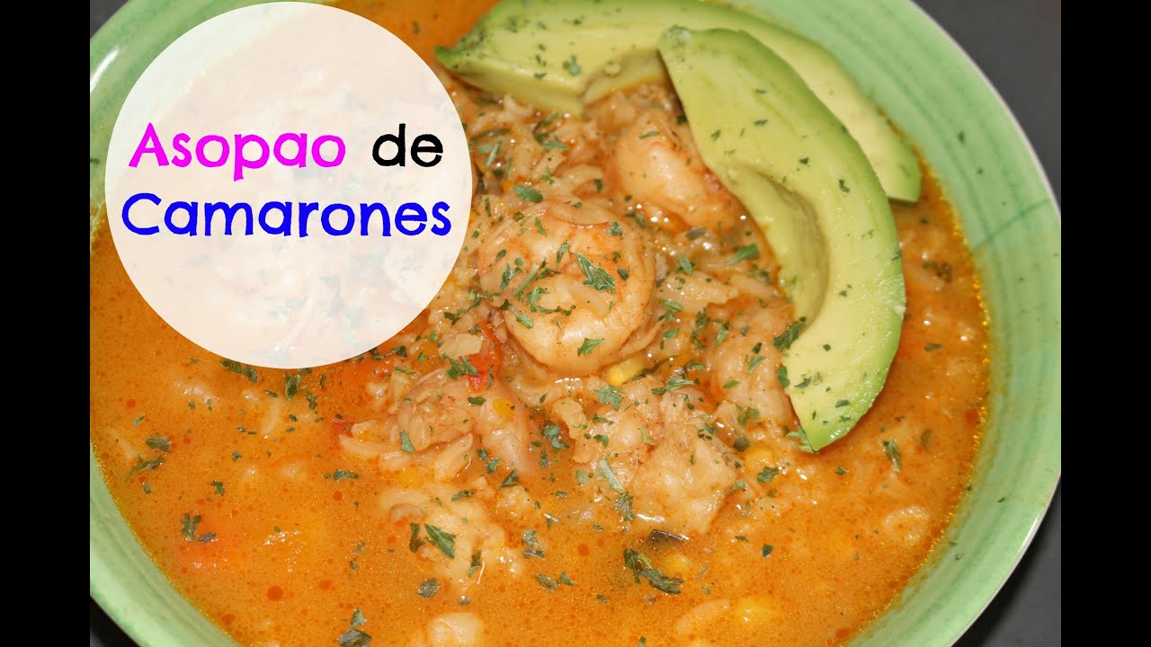 Asopao de camarones | Cocinando con Ros Emely