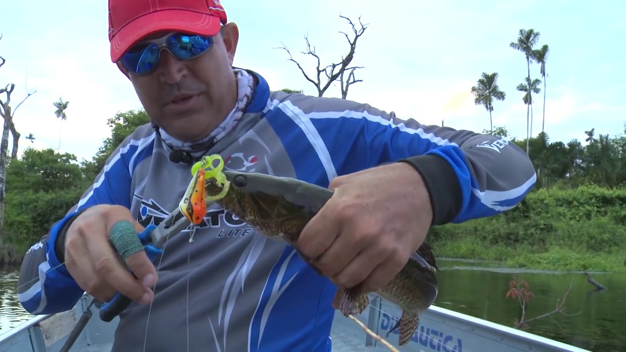 CONJUNTO DE CARRETILHA IDEAL PARA PESCA DE TRAÍRAS COM FROG