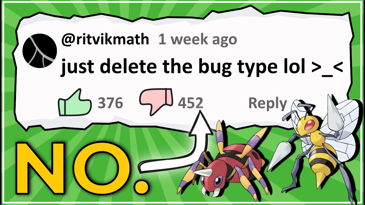 What if Pokemon Deleted the Bug Type?