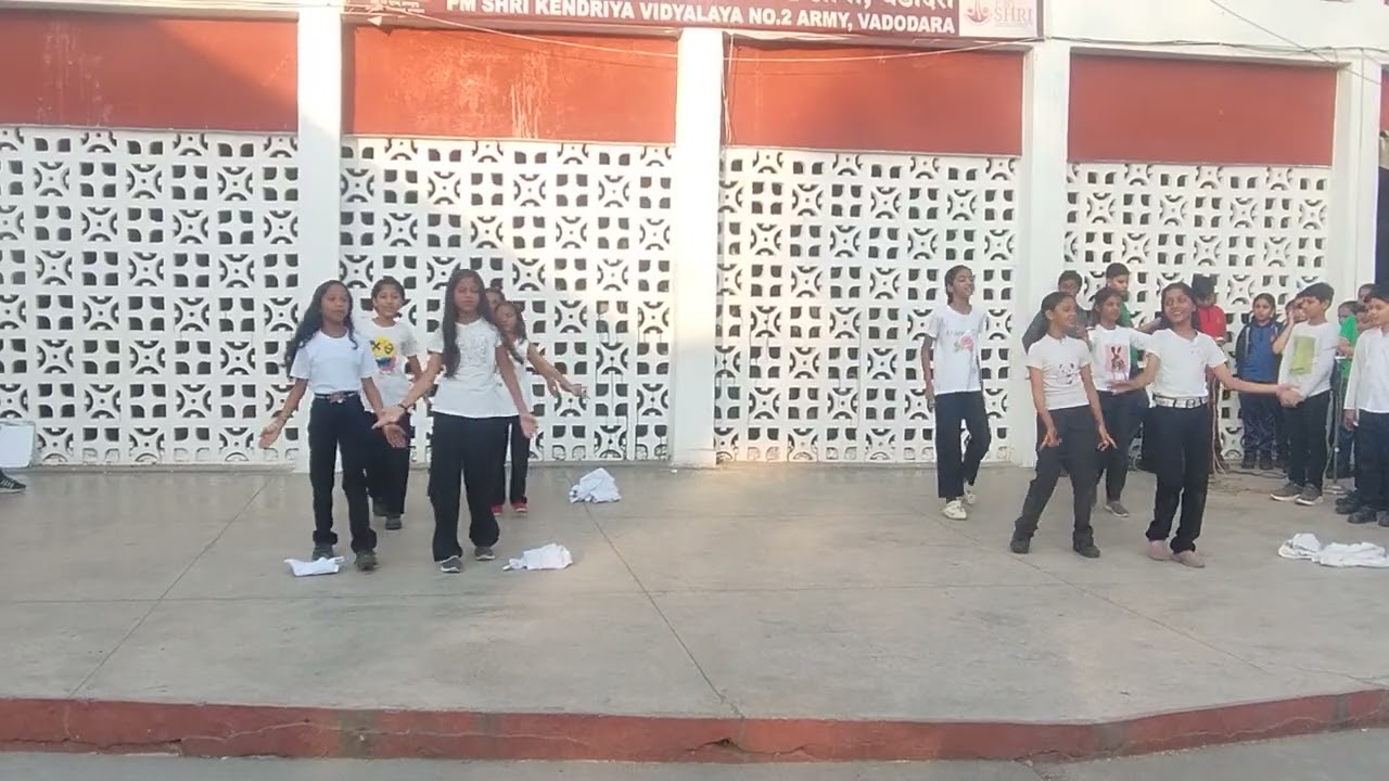 A special item by class 4D students on Women empowerment # 👍