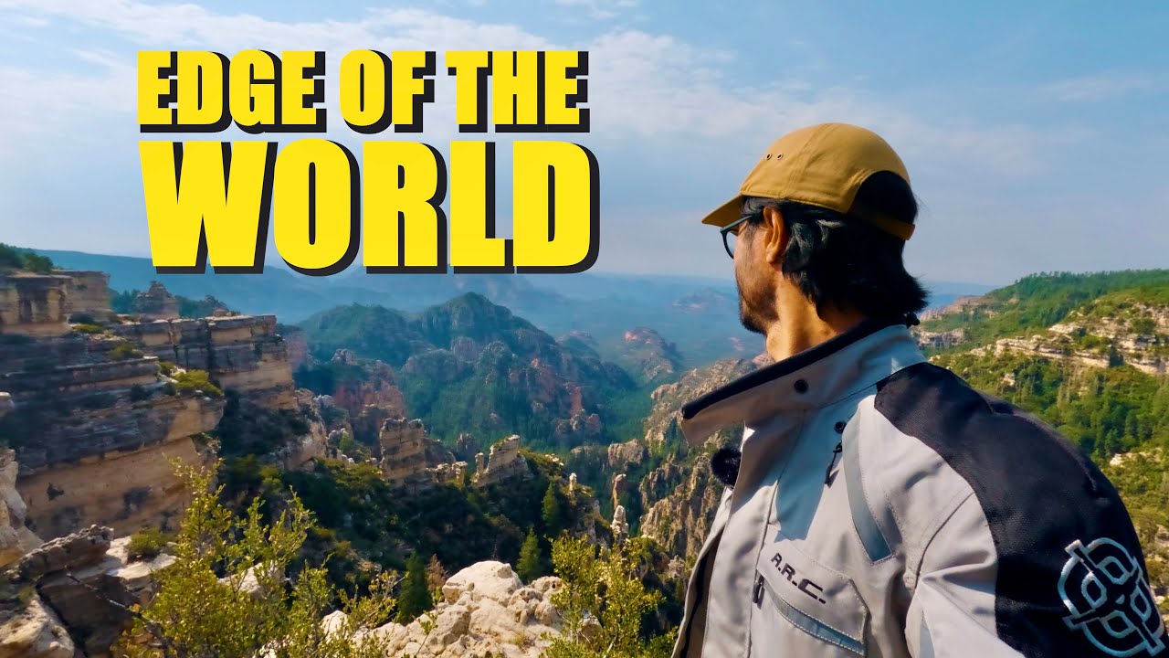 I RODE TO THE EDGE OF THE WORLD (TW200 OFF-ROAD)