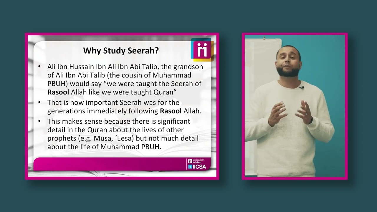 Seerah Course - Lesson 1 - Why Study Seerah? - Classes for Reverts