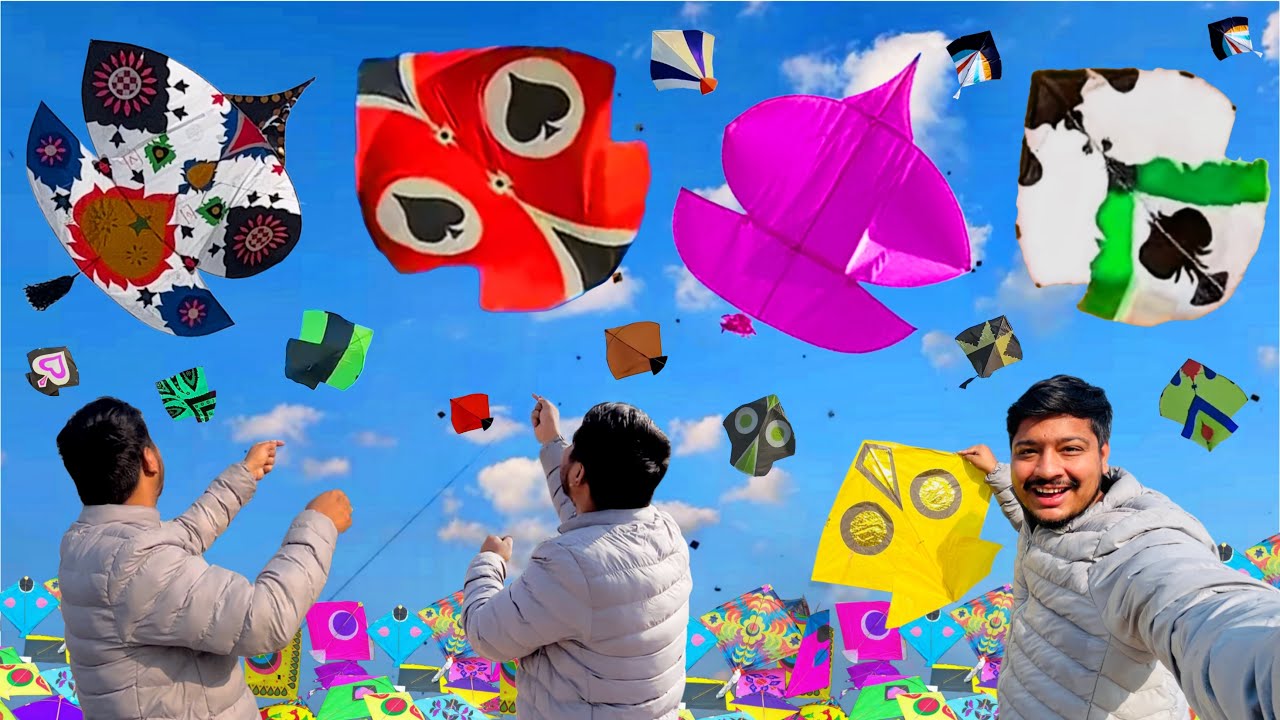 Flying Kites On Sunday || Kite Fighting || Kite Looting || Kite Video 2026