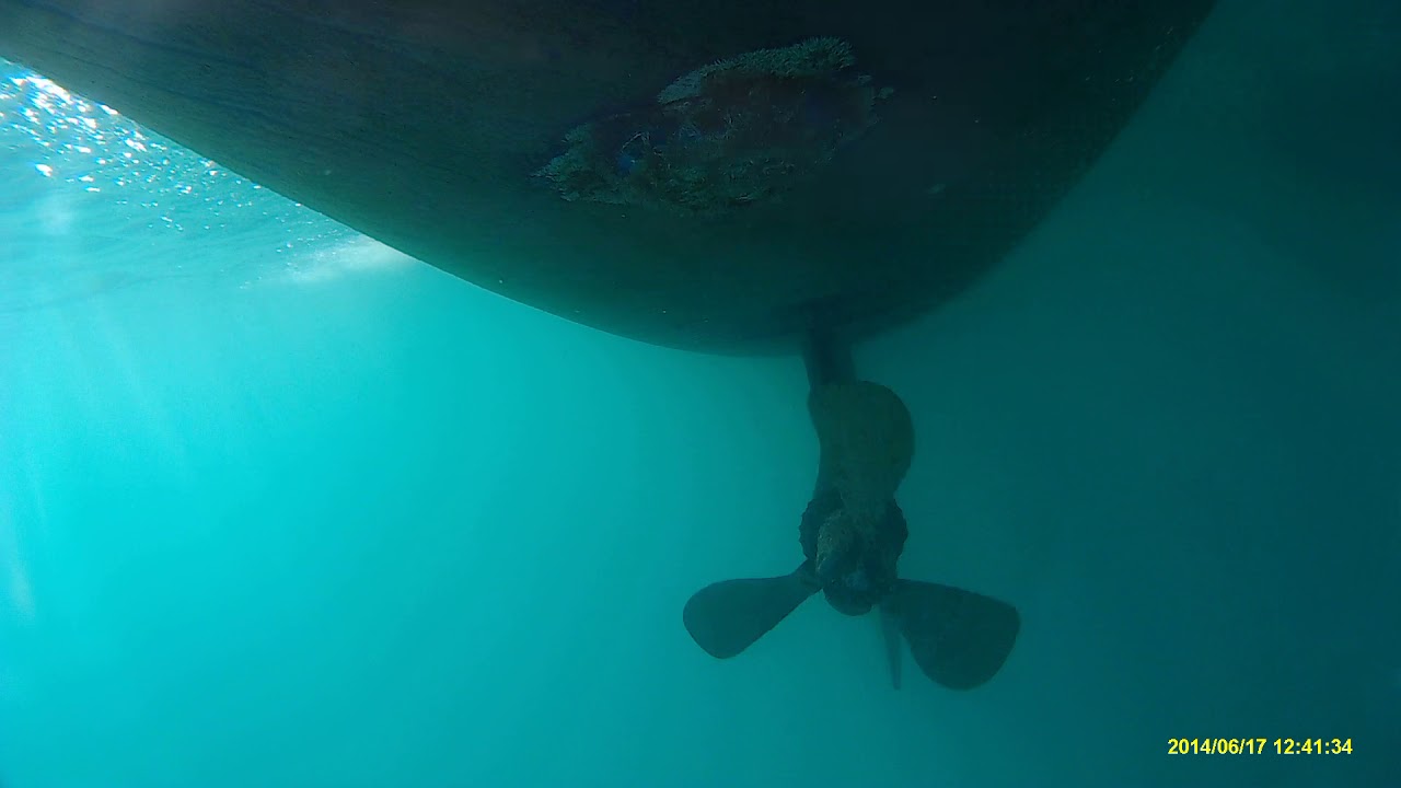 Gori Propeller in Action on Catamran Pupa mia