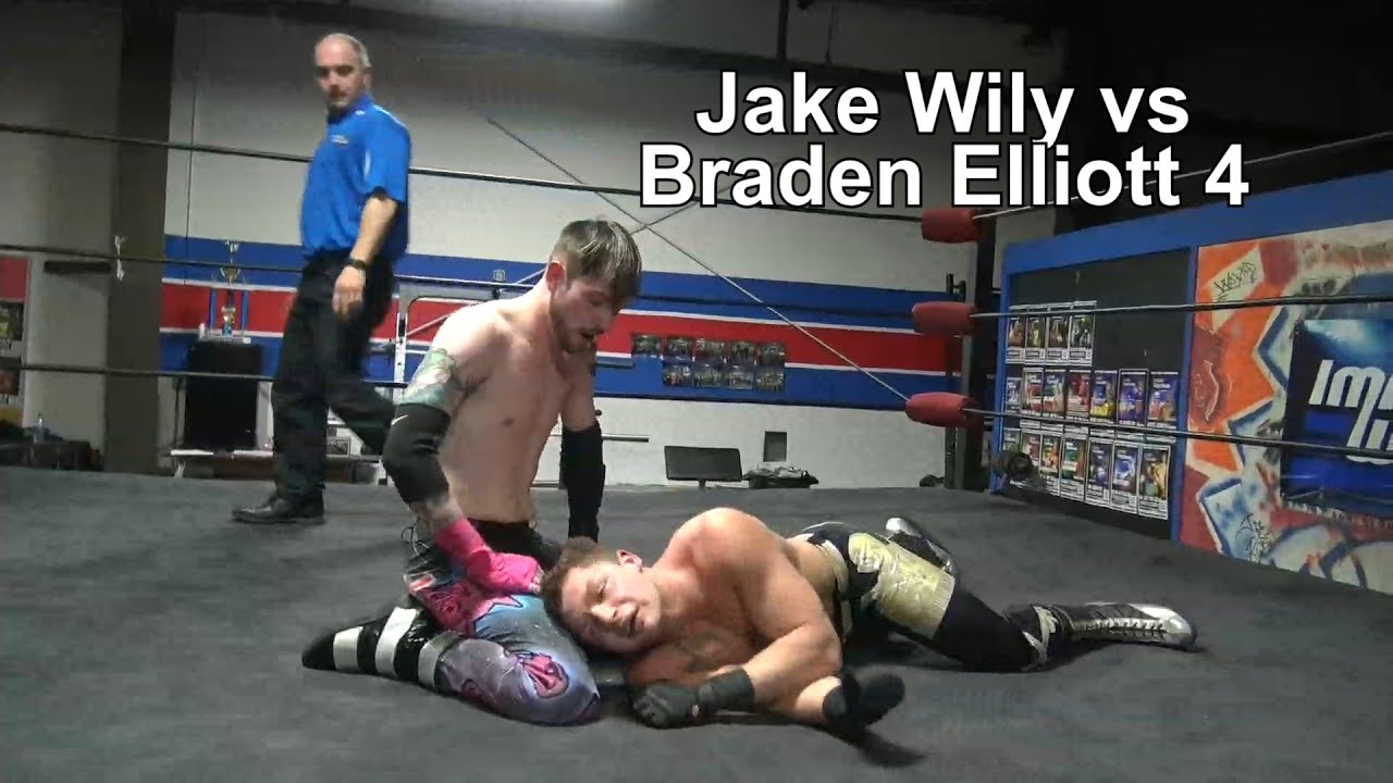 Braden Elliott vs Jake Wily first Imagine Live Champion Free wrestling match