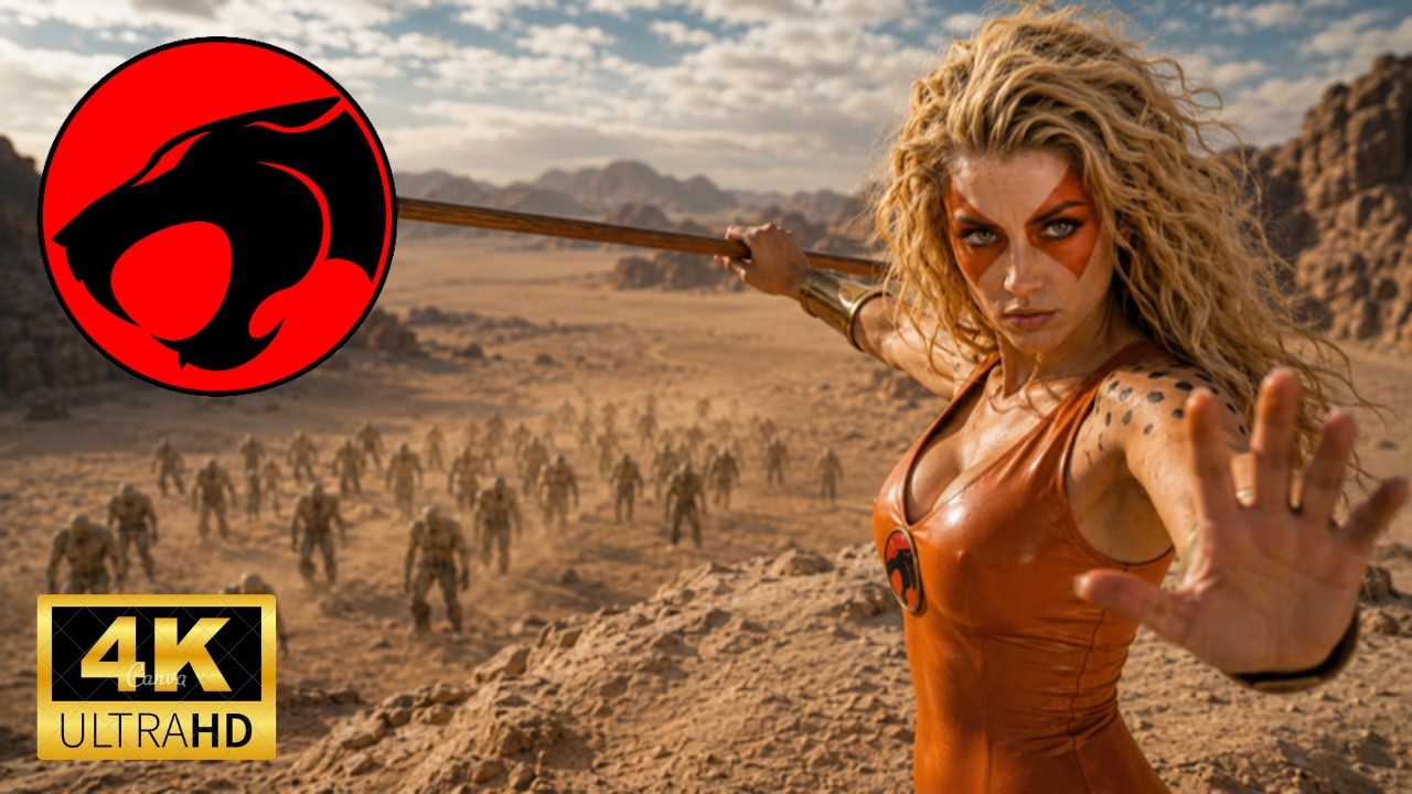 ThunderCats (1985) | Кинематографичная короткометражка в 4K | Ужас в пустыне | AI-концепт