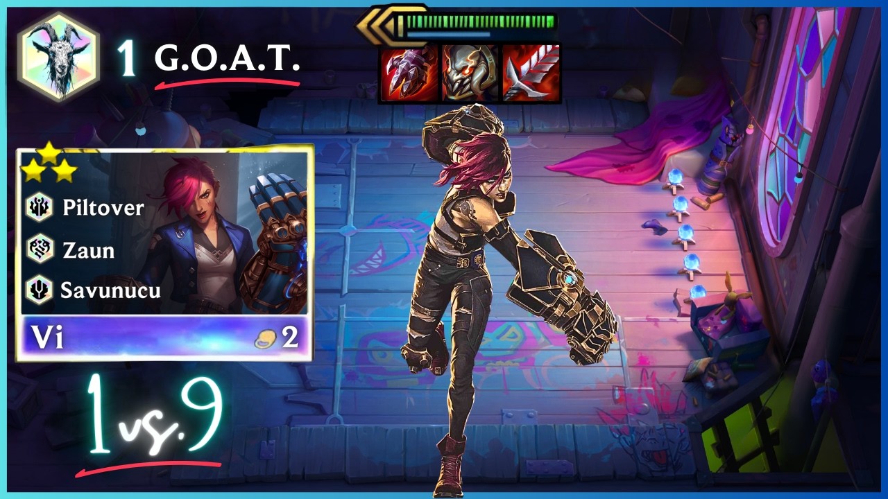 WEST 1000 LP'DE YANLIŞLIKLA ⭐⭐⭐ VI CARRY OYNAMAK?! | SET 16 | OVERRATED TFT