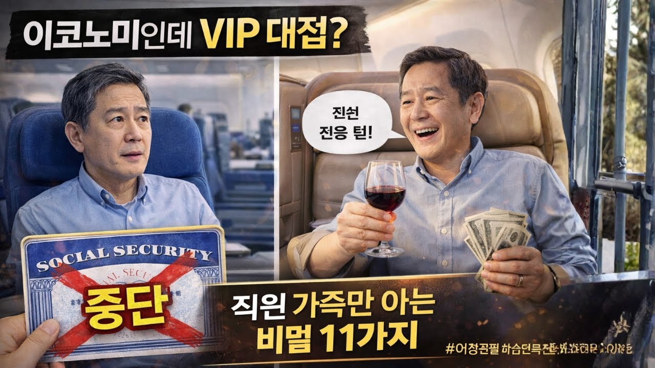 이코노미석 끊고 '일등석' 대접 받는 법? 공항 직원이 가족에게만 알려주는 비밀 11가지, #여행정보