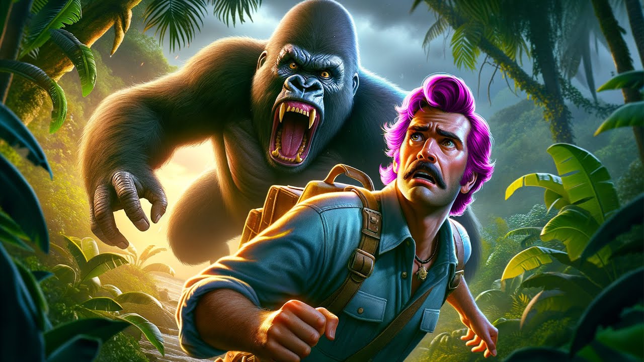 Quand KING KONG rencontre JURASSIC PARK !