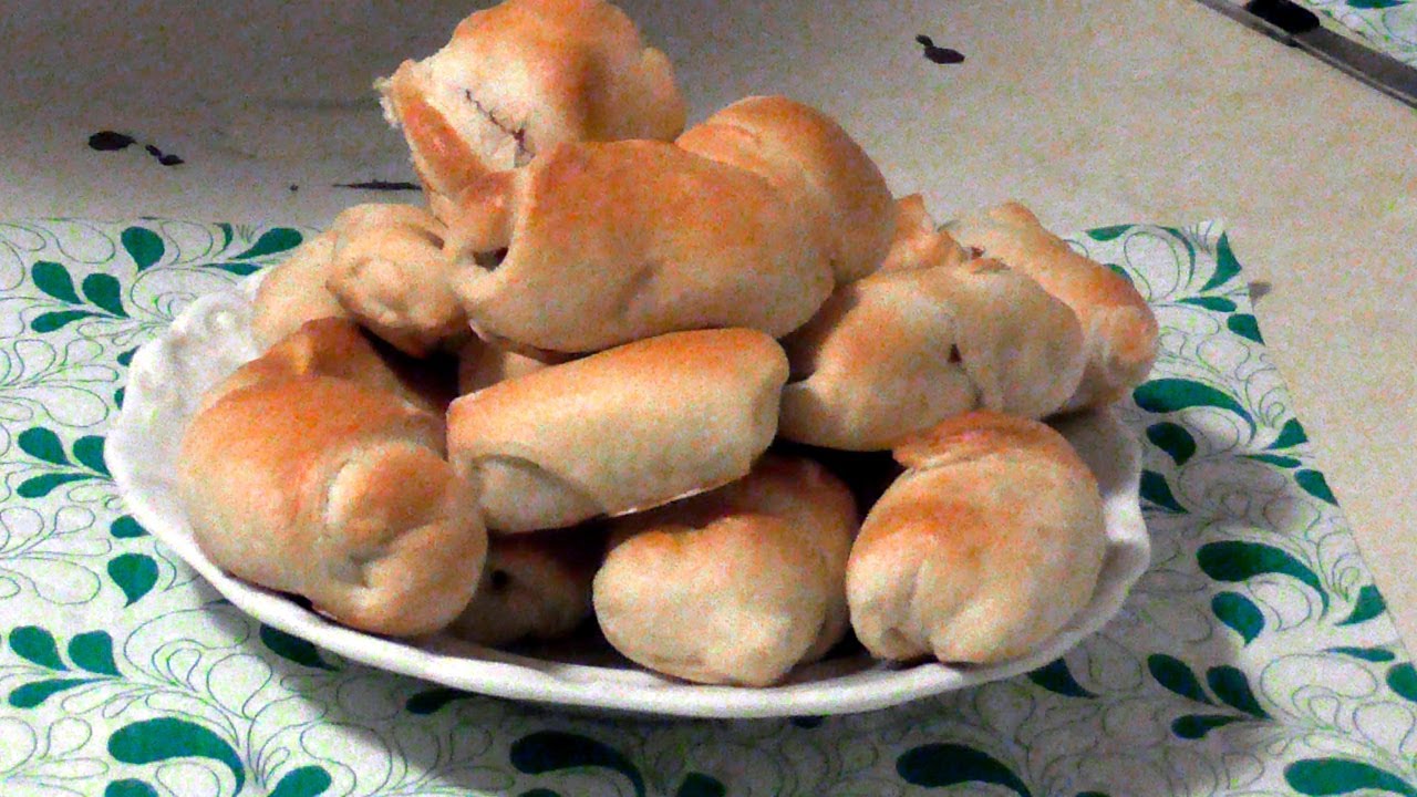 Virslis kifli recept kelt tésztából