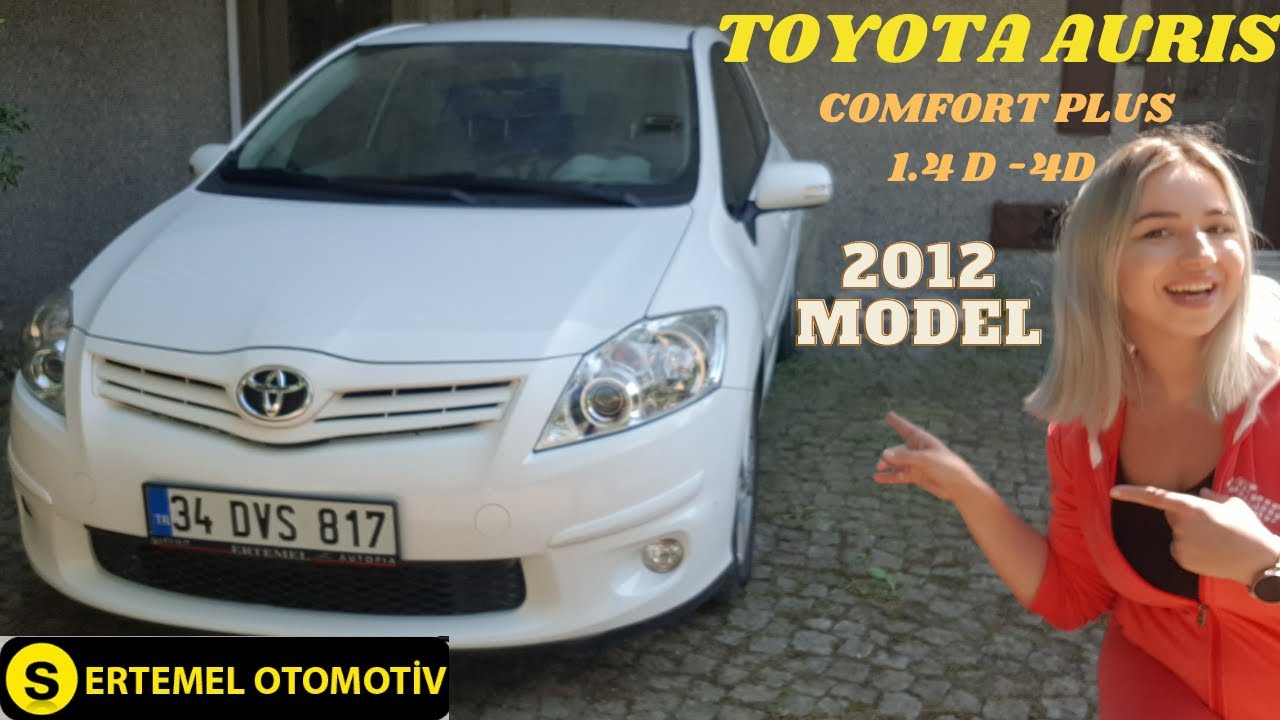 TOYOTA AURIS 1.4 D - 4D COMFORT PLUS 2012 MODEL OTOMATİK İNCELEME- ERTEMEL OTOMOTİV