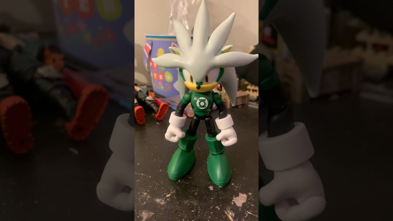 I have the Green Lantern Silver the Hedgehog action figure!