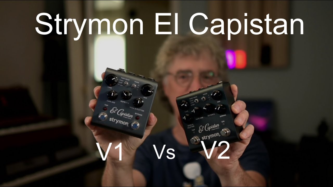 Сравнение Strymon El Capistan V1 и V2 с аналоговым синтезатором.