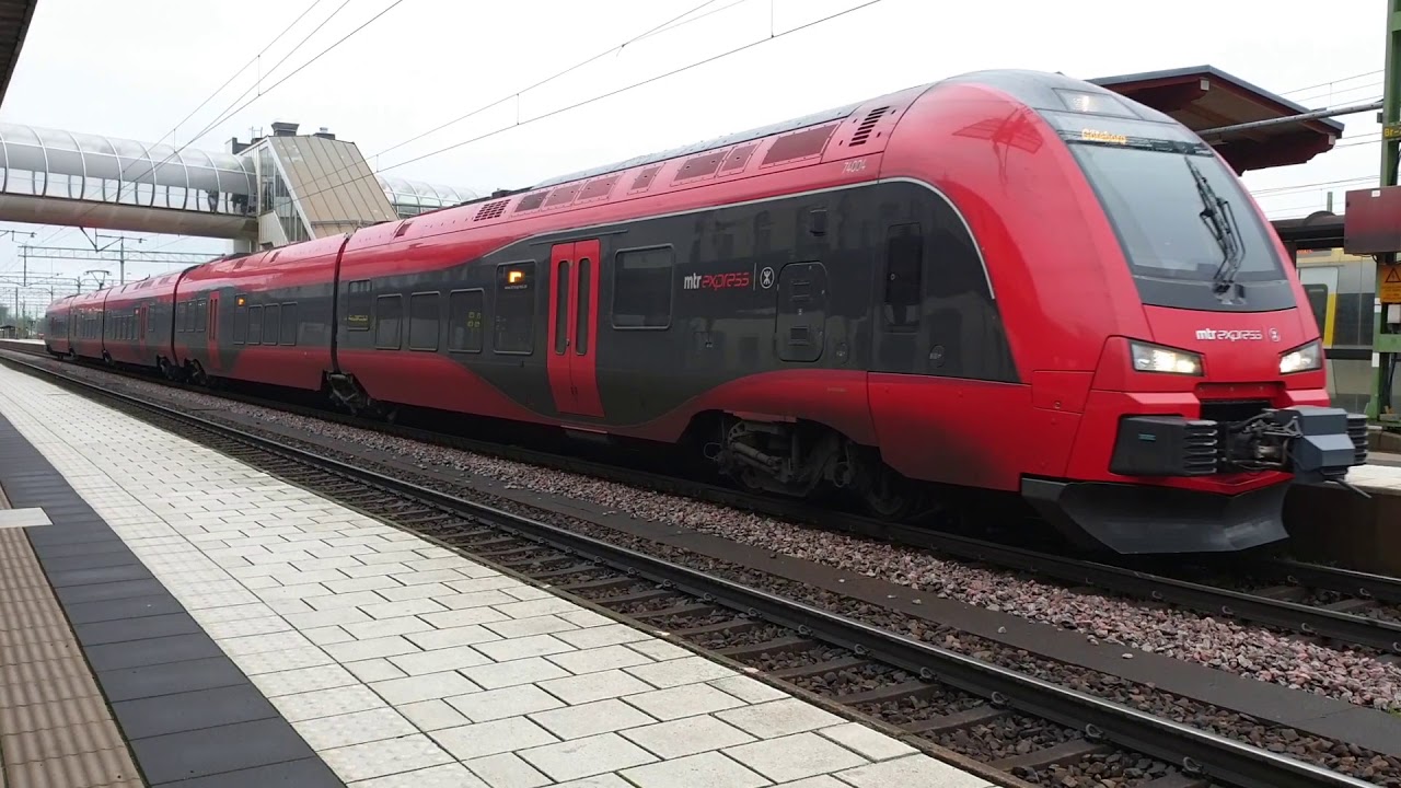 Tåg i Skövde C och Göteborg C